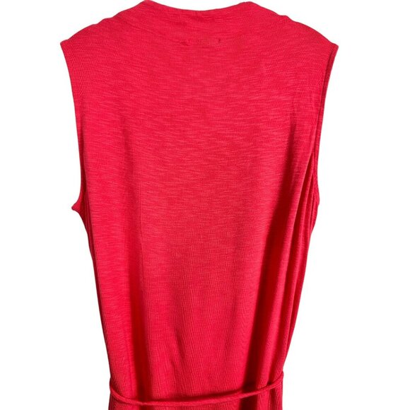 Anthropologie Dolan Fina Coral Tunic Dress Sleeveless High Neck Size Large - Picture 11 of 13